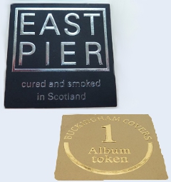 Gold and Silver labels
